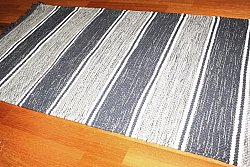 Rag rugs from Stjerna of Sweden - Haga (grey)
