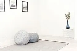 Wool rug - Kandia (light grey)