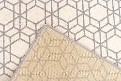 Wool rug - Emprint (white)