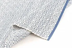 Rag rug - Falster (blue)