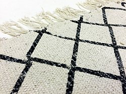 Rag rugs - Agadir (black/white)