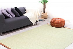 Wool rug - Galway (light green)