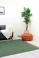 Wool rug - Galway (green)