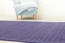 Wool rug - Gimari (indigo)