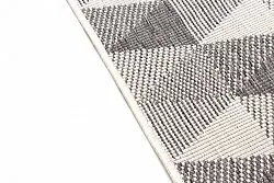 Indoor/Outdoor rug - Brussels Pattern (grey)