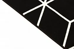 Wilton rug - Florence Square (black)