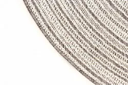 Round rug - Brussels Weave (grey)