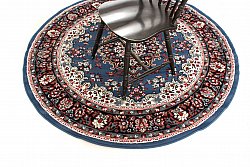 Round rug - Peking (blue)