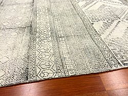 Rag rugs - Rabat (black/grey/white)