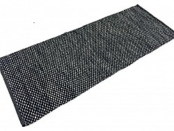 Rag rugs from Stjerna of Sweden - Tuva (black/grey)