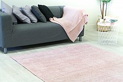 Bamboo silk rug - Faliraki (light pink)