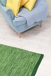 Rag rug - Slite (green)
