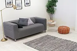 Rag rug - Tulka (grey)
