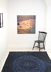 Rag rugs - Bunbury (blue)