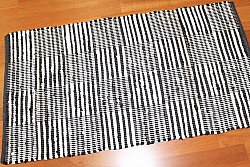 Rag rugs from Stjerna of Sweden - Emma (black)