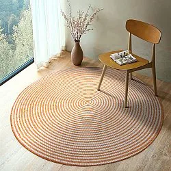 Round rug - Ferragudo (orange)