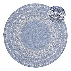 Round rug - Indoor/Outdoor Angus (blue)