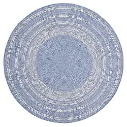 Round rug - Indoor/Outdoor Angus (blue)