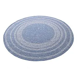 Round rug - Indoor/Outdoor Angus (blue)