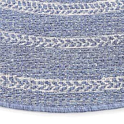 Round rug - Indoor/Outdoor Angus (blue)