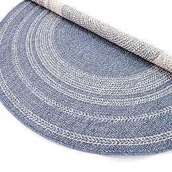 Round rug - Indoor/Outdoor Angus (blue)