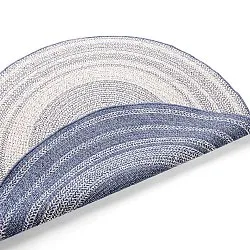 Round rug - Indoor/Outdoor Angus (blue)