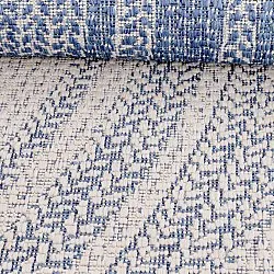 Round rug - Indoor/Outdoor Angus (blue)