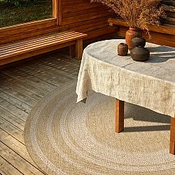 Round rug - Indoor/Outdoor Angus (nature)