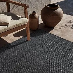 Indoor/Outdoor rug - utomhusmatta - Arlo (black)