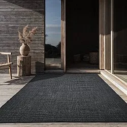 Indoor/Outdoor rug - utomhusmatta - Arlo (black)