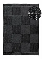 Indoor/Outdoor rug - utomhusmatta - Ava (black)
