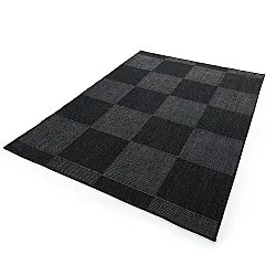 Indoor/Outdoor rug - utomhusmatta - Ava (black)