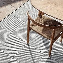 Indoor/Outdoor rug - utomhusmatta - Ava (black)