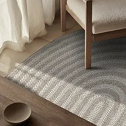 Oval rug - Indoor/outdoor Leander (beige)