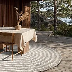 Oval rug - Indoor/outdoor Leander (beige)