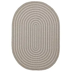 Oval rug - Indoor/outdoor Leander (beige)