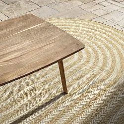 Oval rug - Indoor/outdoor Leander (nature)