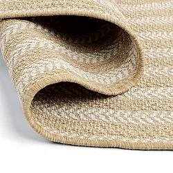Oval rug - Indoor/outdoor Leander (nature)