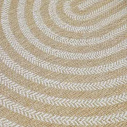 Oval rug - Indoor/outdoor Leander (nature)