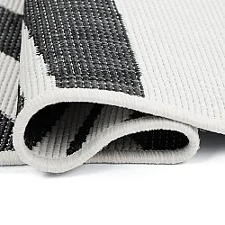 Indoor/Outdoor rug - utomhusmatta - Remina (black/white)