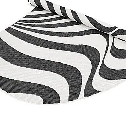 Indoor/Outdoor rug - utomhusmatta - Remina (black/white)