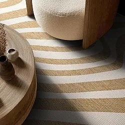 Indoor/Outdoor rug - utomhusmatta - Remina (natural/white)