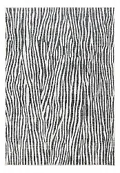 Indoor/Outdoor rug - utomhusmatta - Vaura (black/white)