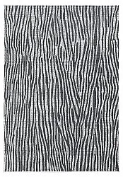 Indoor/Outdoor rug - utomhusmatta - Vaura (black/white)