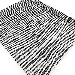 Indoor/Outdoor rug - utomhusmatta - Vaura (black/white)