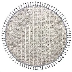 Round rug - Indoor/Outdoor Francisco (beige)