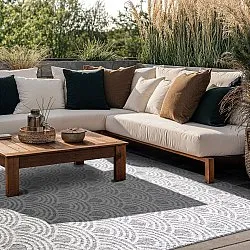 Indoor/Outdoor rug - Odin (grey)