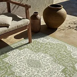Indoor/Outdoor rug - Dhamar (green)