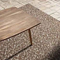 Indoor/Outdoor rug - Orta Wool Look (brown)