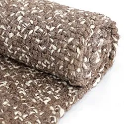 Indoor/Outdoor rug - Orta Wool Look (brown)